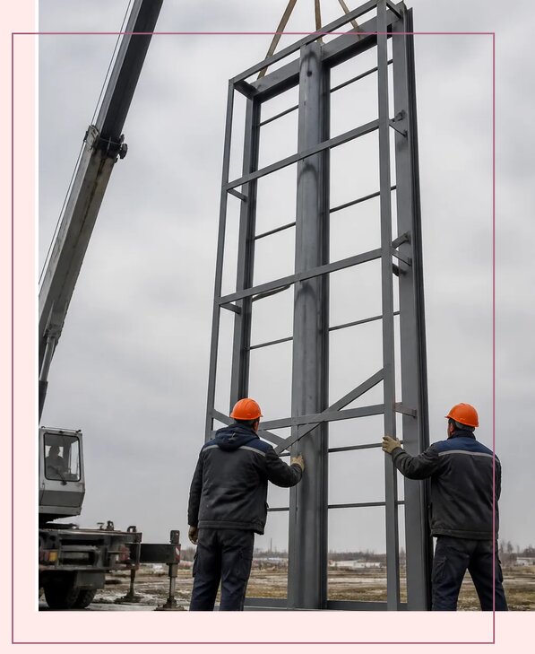 Монтаж рекламных стел и конструкций под ключ в Сергиеве Посаде